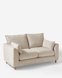 Harlequin Chenille 2 Seater Sofa Natural - JD Williams - thumbnail 4