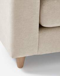Harlequin Chenille 2 Seater Sofa Natural - JD Williams - thumbnail 3