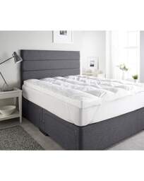 Fabulously Full Mattress Topper White - Downland - Size: SINGLE - thumbnail 3
