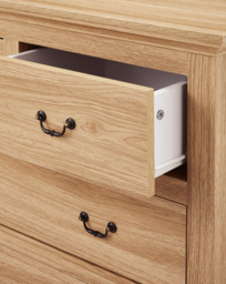 Julipa Ashford 3+2 Drawer Chest OAK Effect - Julipa - thumbnail 1