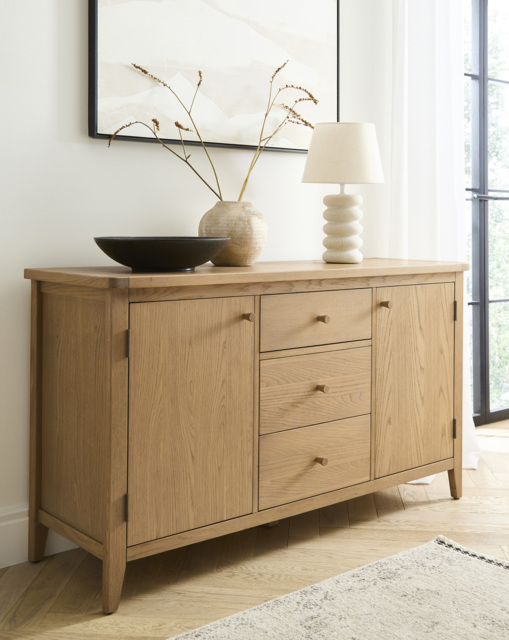 Caitlin Large Sideboard Light OAK - JD Williams - image 1