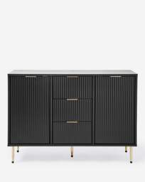 Fernley Large Sideboard Black - Joanna Hope - thumbnail 4