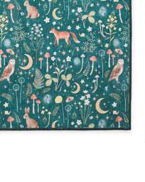 Catherine Lansfield Twilight Animals Rug Green - Catherine Lansfield - Size: 76x150 - thumbnail 4