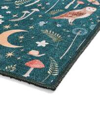 Catherine Lansfield Twilight Animals Rug Green - Catherine Lansfield - Size: 76x150 - thumbnail 5