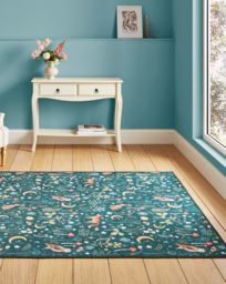 Catherine Lansfield Twilight Animals Rug Green - Catherine Lansfield - Size: 76x150 - thumbnail 1