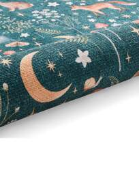 Catherine Lansfield Twilight Animals Rug Green - Catherine Lansfield - Size: 76x150 - thumbnail 2