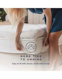 Snuggledown Hotel Extra Deep Topper White - Snuggledown - Size: KING - thumbnail 5