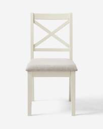 Julipa Table with 6 Ashford Chairs Cream/Natural - Julipa - thumbnail 4