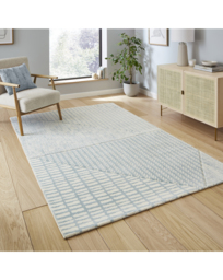 Catherine Lansfield Larsson Abstract Rug Blue - Catherine Lansfield - Size: 160X230 - thumbnail 1
