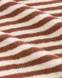 Yard Hebden Stripe Cotton Bathmat Pecan - Yard - thumbnail 2