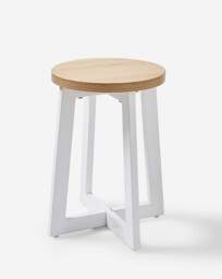 Keswick Compact Dining Set White/Oak-Effect - JD Williams - thumbnail 3