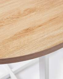 Keswick Compact Dining Set White/Oak-Effect - JD Williams - thumbnail 5