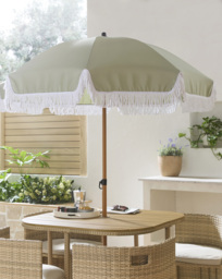 Fringed Parasol - 1.8m Green