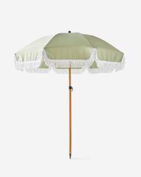 Fringed Parasol - 1.8m Green - thumbnail 3