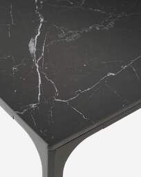 Sicily Premium Sintered Stone Dining Set Charcoal - JD Williams - thumbnail 2
