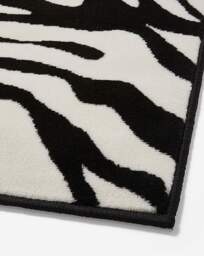 Maestro Zebra Print Woven Rug Black/White - Homemaker - Size: 120X170 - thumbnail 3