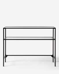 Regent Console Table - Black Black - JD Williams - thumbnail 2
