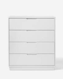 Ellia Small Chest of Drawers White - JD Williams - thumbnail 2
