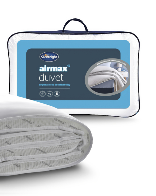 Silentnight Airmax 10.5 Tog Duvet White - Silentnight - Size: KING - image 1