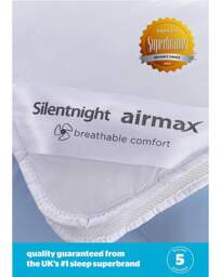 Silentnight Airmax 10.5 Tog Duvet White - Silentnight - Size: KING - thumbnail 3