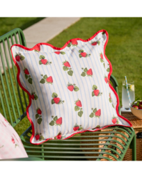 Fruits Strawberries Outdoor Cushion Multi - furn. - Size: 45X45 - thumbnail 1