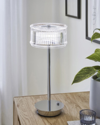 Nova Wireless Rechargeable Table Lamp Clear - JD Williams - thumbnail 1