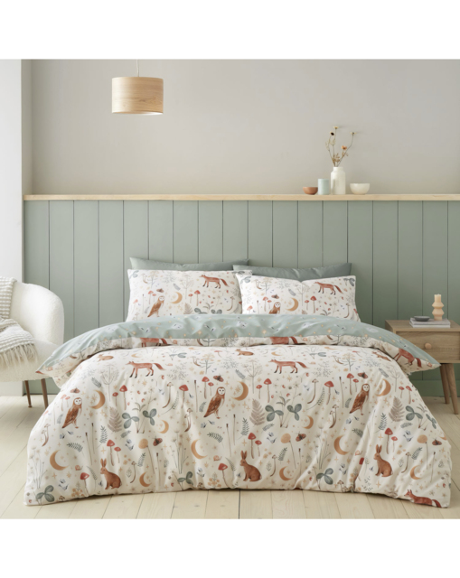 CL Enchanted Twilight Duvet Set Natural - Catherine Lansfield - Size: DOUBLE - image 1