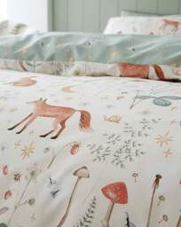 CL Enchanted Twilight Duvet Set Natural - Catherine Lansfield - Size: DOUBLE - thumbnail 5