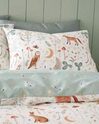 CL Enchanted Twilight Duvet Set Natural - Catherine Lansfield - Size: DOUBLE - thumbnail 2