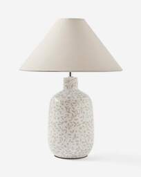 Mae Floral Ceramic Lamp Cream - Searchlight - thumbnail 3