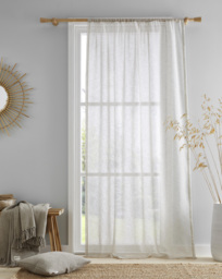 Kayla Fabric Voile Natural - Drift Home - Size: 137x140cm - thumbnail 1