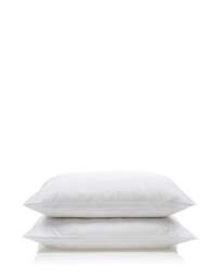 Hotel Quality Stripe Pack of 2 Pillows White - Hotel Collection - Size: PAIR - thumbnail 4