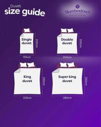 Slumberdown Winter Warm 13.5 Tog Duvet White - Slumberdown - Size: DOUBLE - thumbnail 3