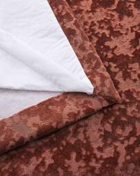 Sundour Richmond Thermal Eyelet Curtains Terracotta - Sundour - Size: 229 x 183cm - thumbnail 2