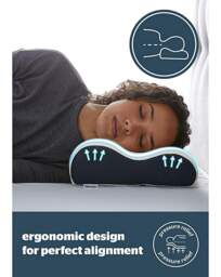 SN Therapy Contour Pillow White - Silentnight - thumbnail 2