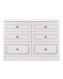 Richmond Assembled 6 Drawer Chest White - Welcome - thumbnail 3