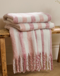 Wylder Beechwood Throw Pink - Wylder - Size: 140X180