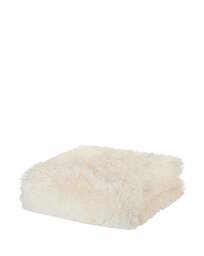 Shaggy Fleece Throw Cream - Catherine Lansfield - Size: 150X200 - thumbnail 3