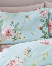 Catherine Lanfield Avebury Duvet Set Duck EGG - Catherine Lansfield - Size: KING - thumbnail 2