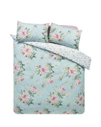 Catherine Lanfield Avebury Duvet Set Duck EGG - Catherine Lansfield - Size: KING - thumbnail 4
