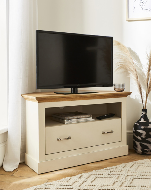 Julipa Ashford Corner TV Unit Cream - Julipa - image 1