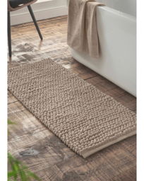 Bianca Aspen Bobble Bathroom Runners Natural - Bianca - thumbnail 1