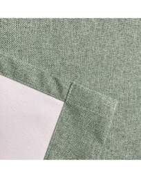 Dallas Blackout Thermal Curtains Green - Enhanced Living - Size: 117 x 183cm - thumbnail 2