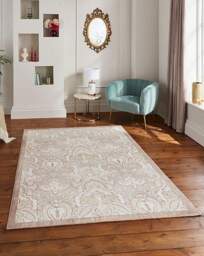 Laurence Llewelyn-Bowen Damask Rug Bronze - Laurence Llewelyn-Bowen - Size: 160X230 - thumbnail 4