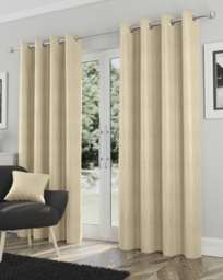 Goodwood Thermal Curtain Cream - Enhanced Living - Size: 117 x 137cm - thumbnail 1