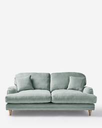 Azra Chenille 3 Seater Sofa SKY - JD Williams - thumbnail 2