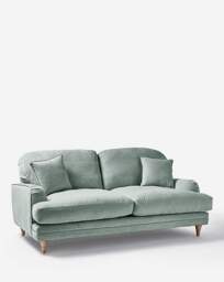 Azra Chenille 3 Seater Sofa SKY - JD Williams - thumbnail 3