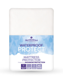 Slumberdown Mattress Protector White - Slumberdown - Size: DOUBLE