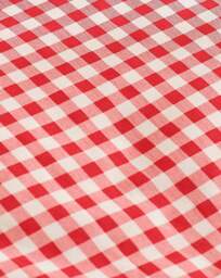 CL Gingham Check Fitted Sheet RED RED - Catherine Lansfield - Size: DOUBLE - thumbnail 3