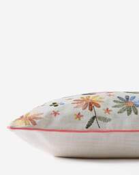 Maeve Embroidered Floral Cushion Multi - JD Williams - Size: 45X45 - thumbnail 4